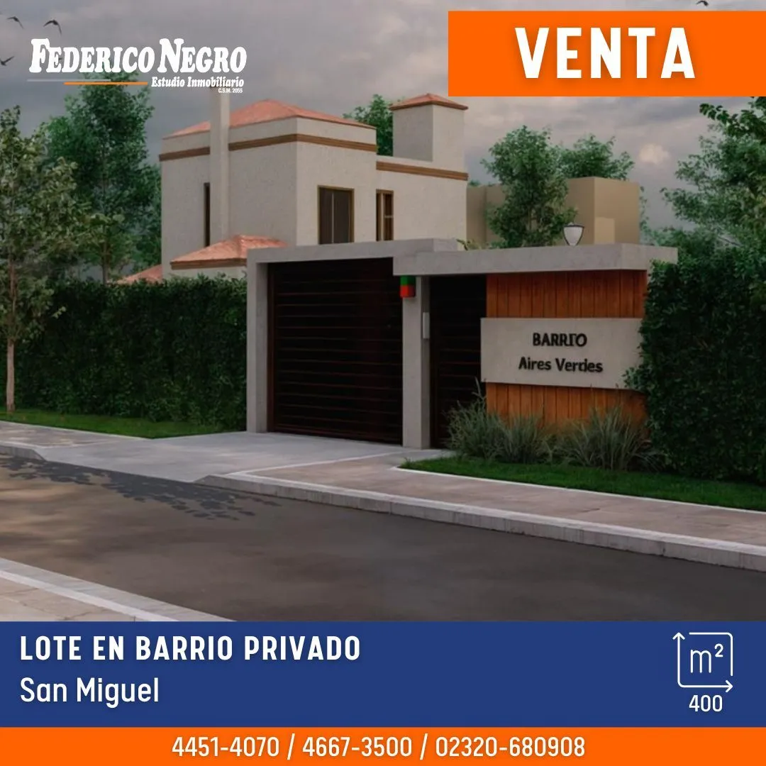 Lote en Rodriguez Peña 2400