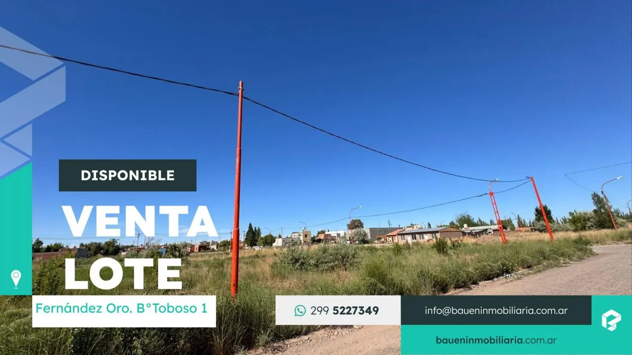Lote en Arrayanes 1600