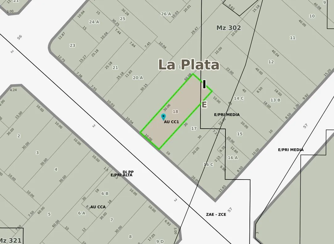 Lote en Calle 2 1100