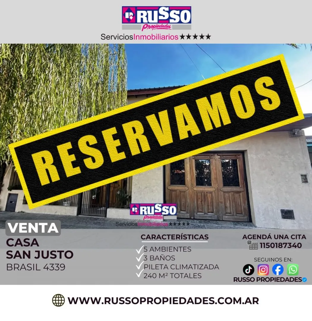 Casa en BRASIL 4300