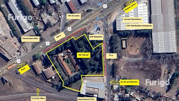 Lote en Ruta 33 y Avenid