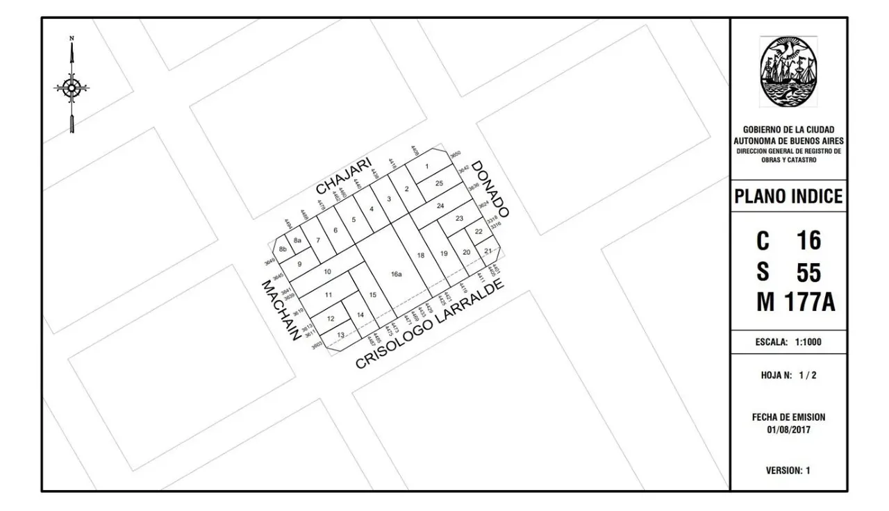 Lote en LARRALDE, CRISOL 4400