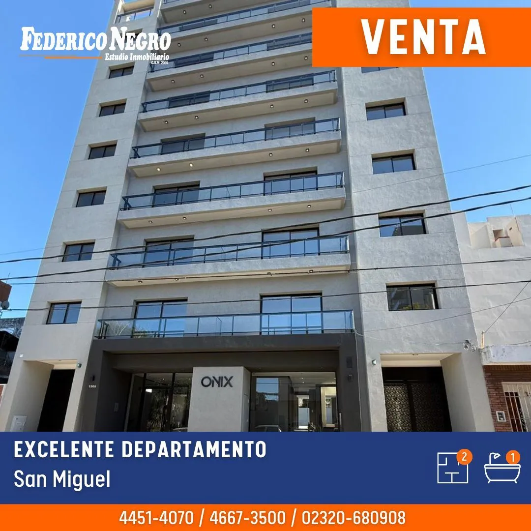Departamento en Julio A. Roca 1300