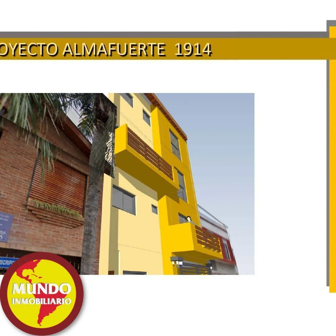 Departamento en ALMAFUERTE 1900