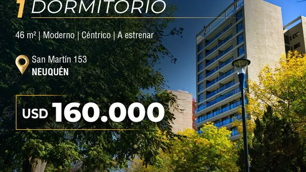 Departamento en San Martín 100
