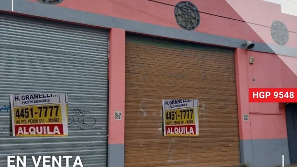 Galpon en Av. Pres. Arturo 5000