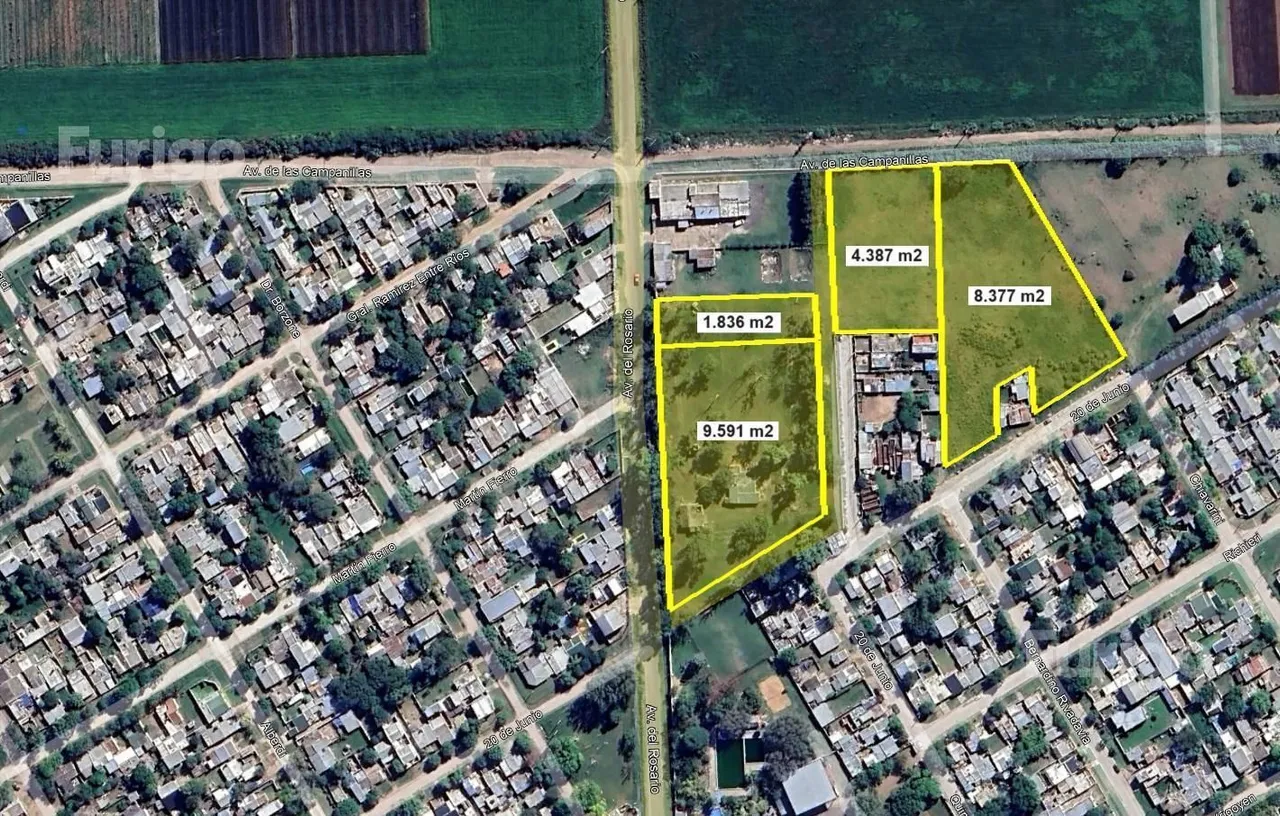 Lote en Av. del Rosario