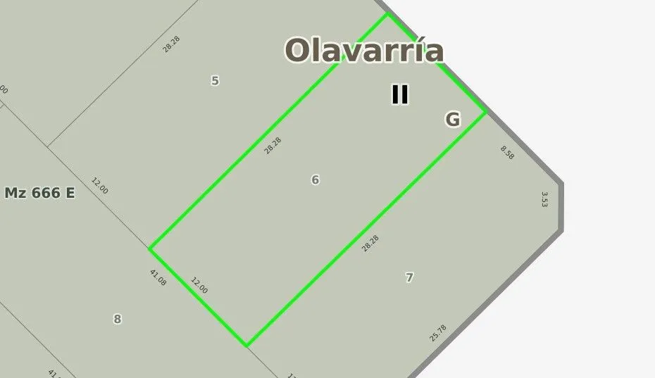 Lote en Aut. Luciano For