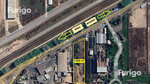 Lote en Sobre Ruta 33 a
