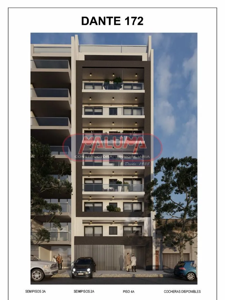 Departamento en Dante 100