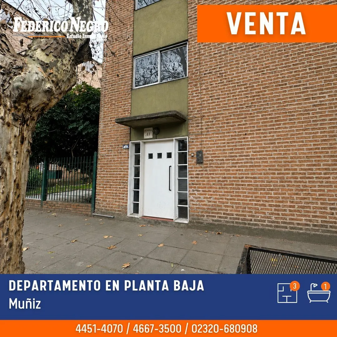 Departamento en Av Presidente Pe 100