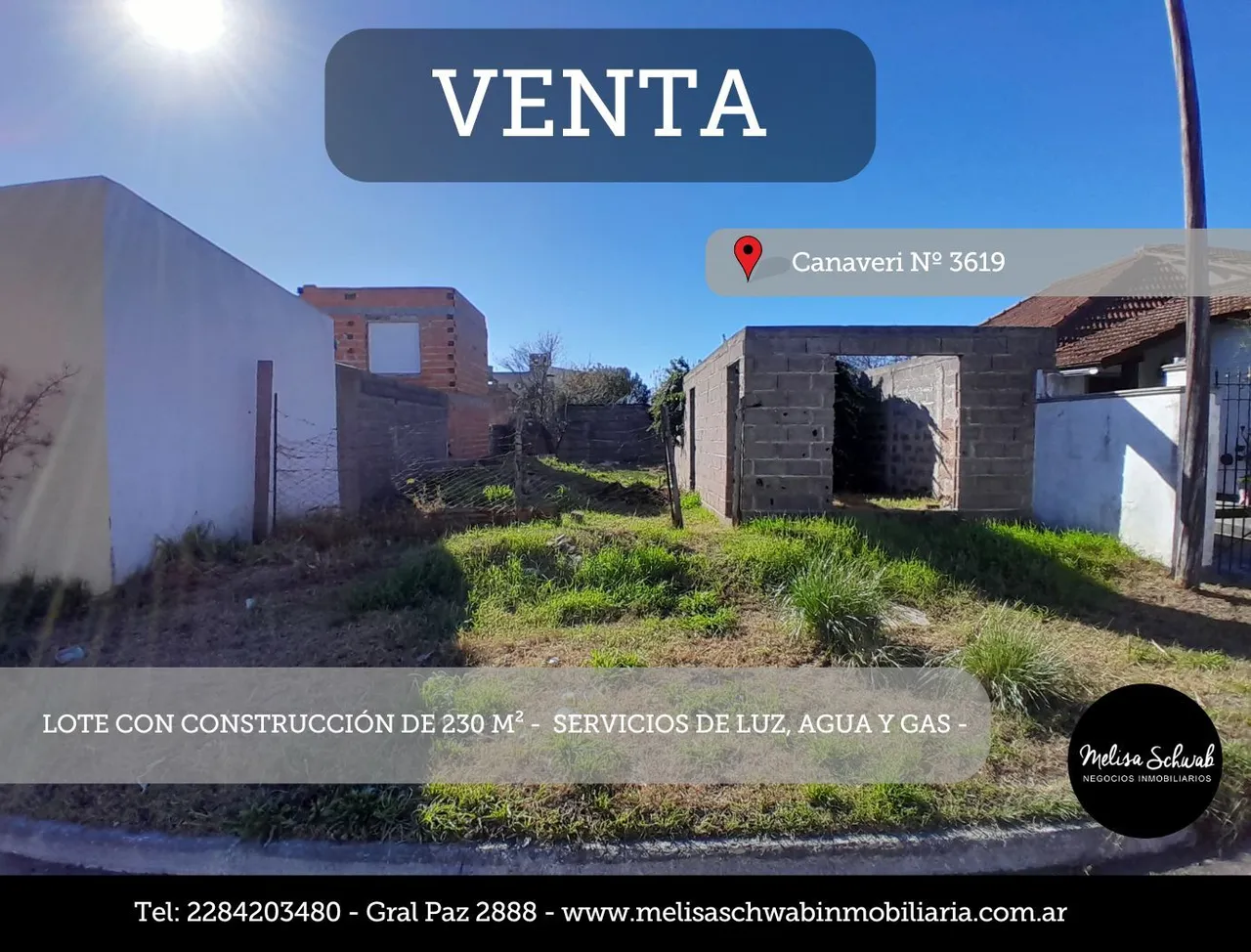 Lote en Canaveri 3600