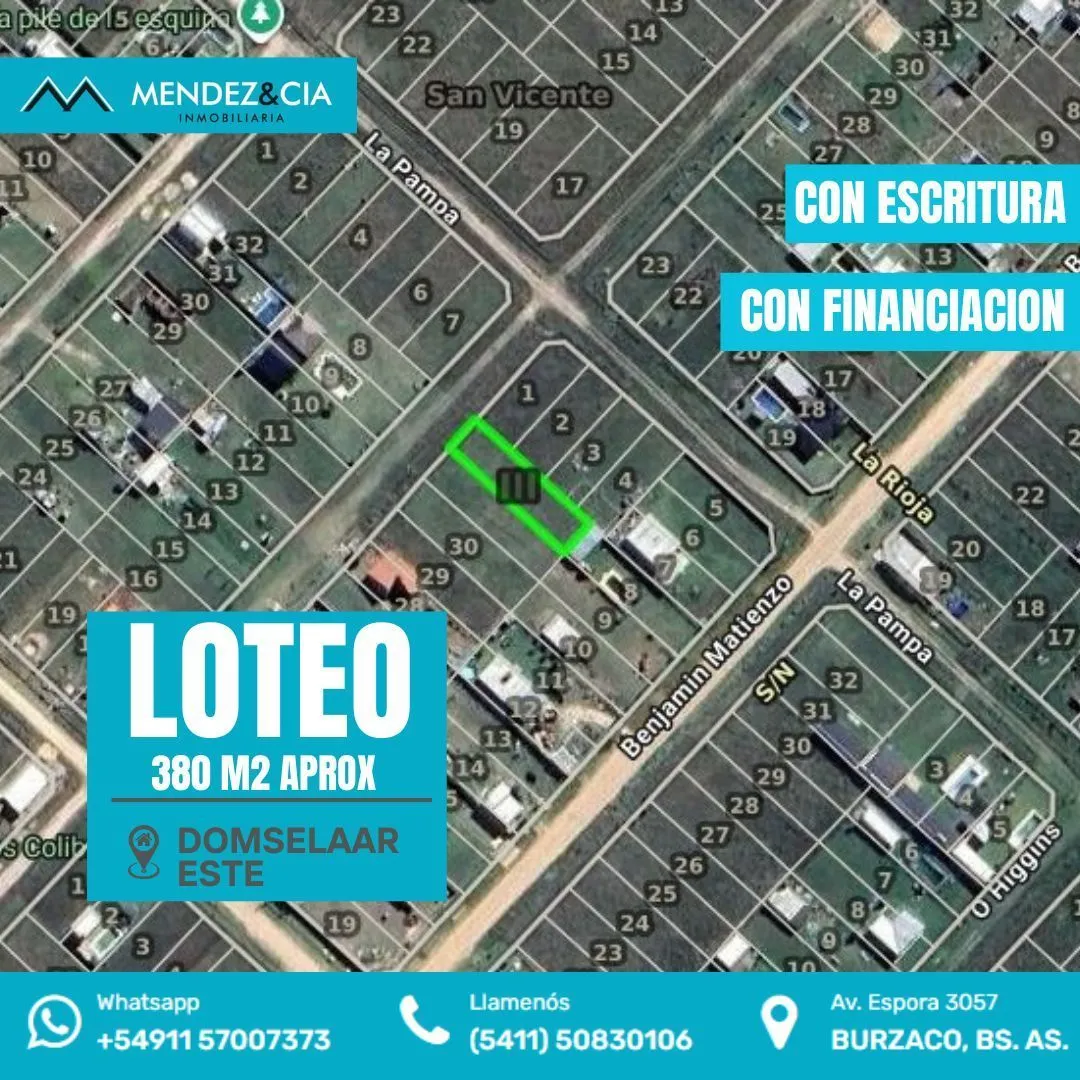 Lote en GUEMES 1600