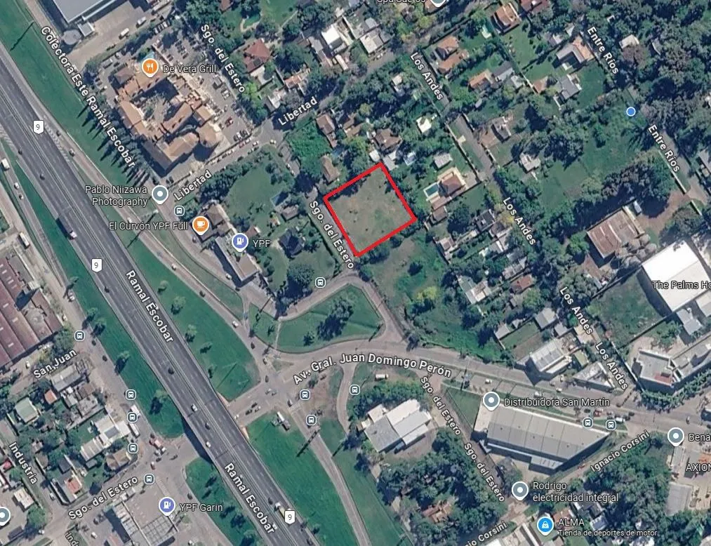 Lote en SANTIAGO DEL EST