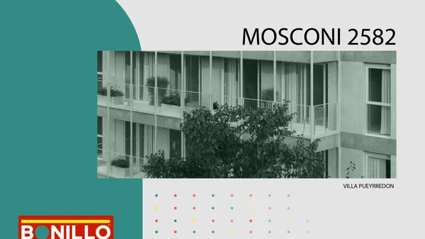 Departamento en AV MOSCONI 2500
