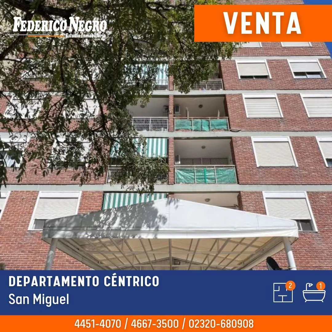 Departamento en Domingo F. Sarmi 1100