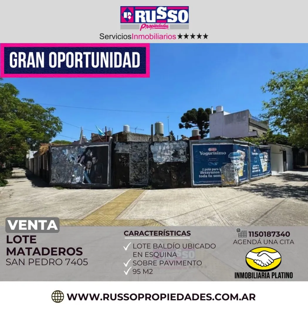 Lote en SAN PEDRO 7400