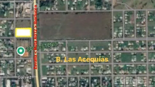 Lote en Sobre Ruta A 100