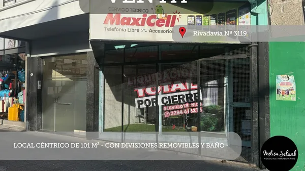 Local Comercial en Rivadavia 3100