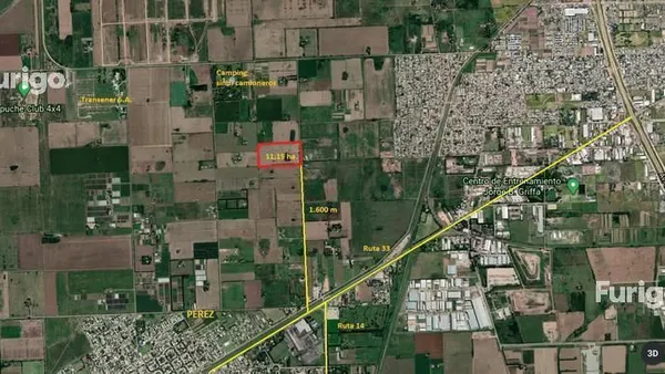 Campo en Zona Rural a 1.6