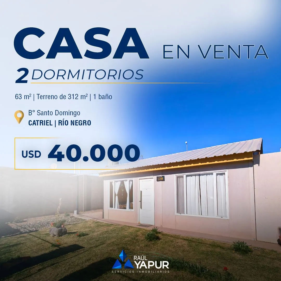 Casa en 27 de Enero