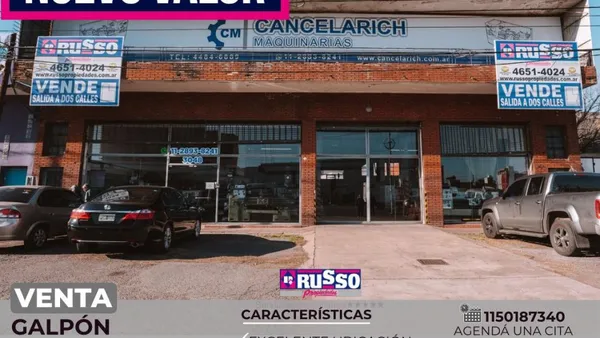 Galpon en RUTA NACIONAL 3 3000