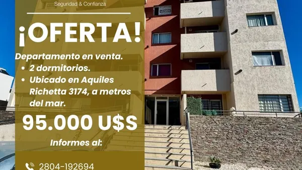 Departamento en Aquiles Richetta 3100