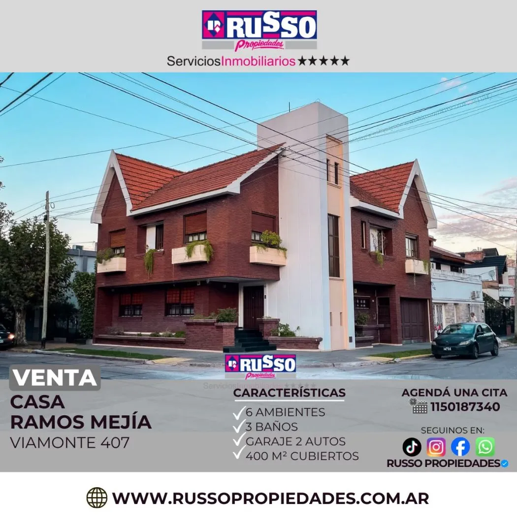 Casa en VIAMONTE 400