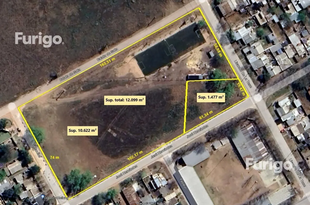 Lote en José Hernández 2800