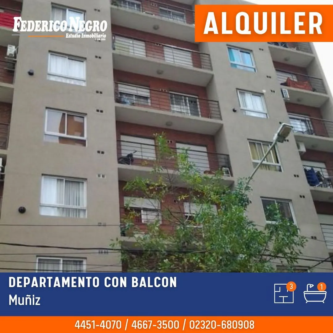 Departamento en Gral Las Heras 900