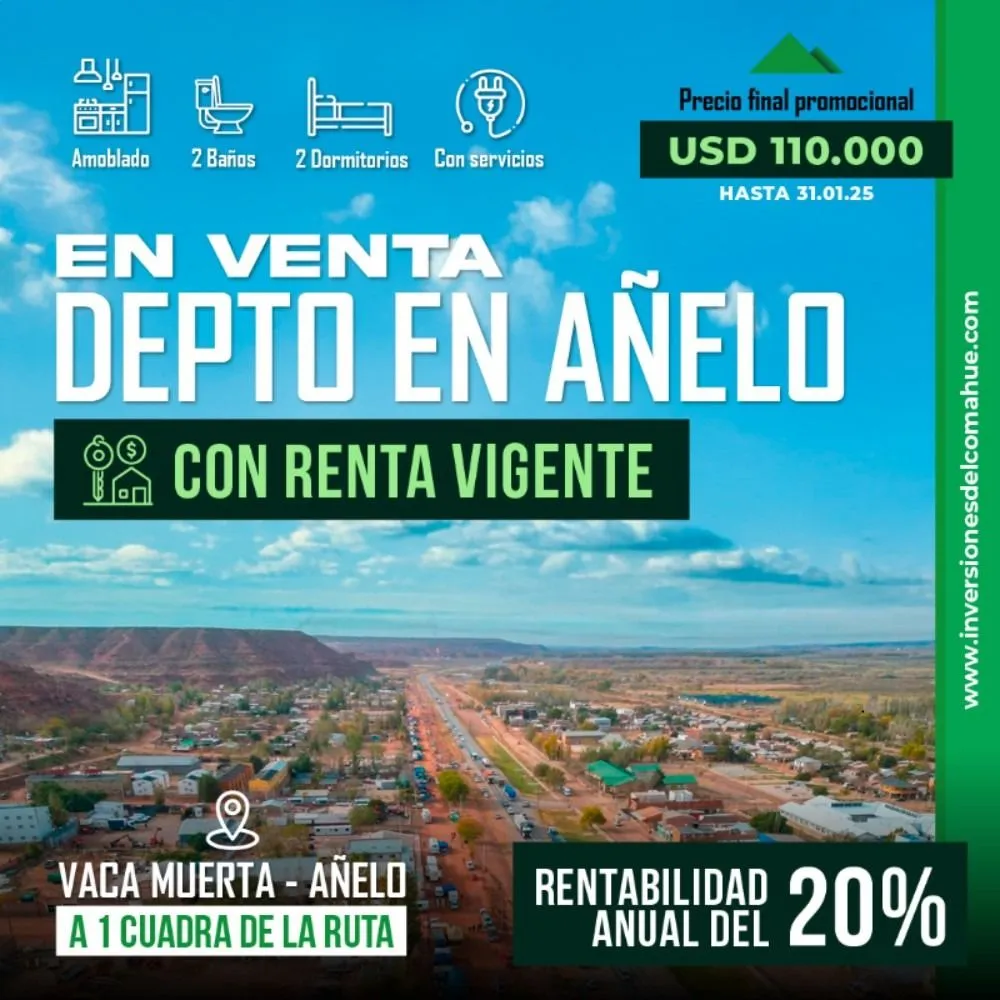 Departamento en Añelo