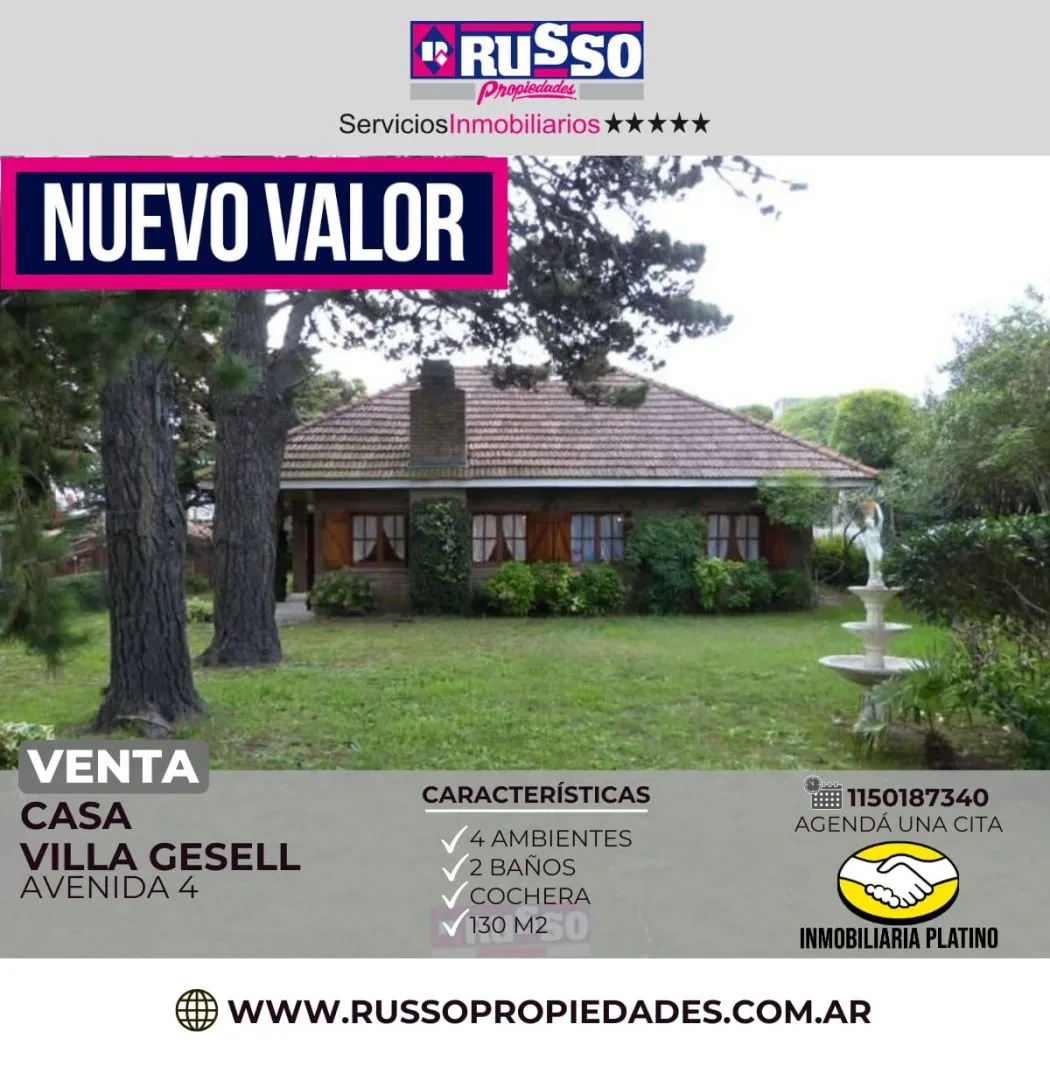 Casa en Avenida 4