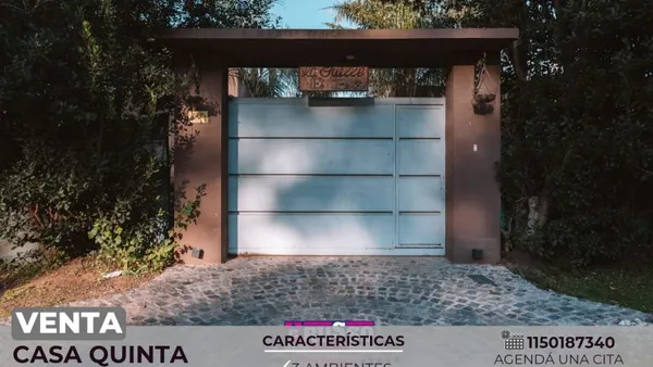 Quinta en camino real 1300