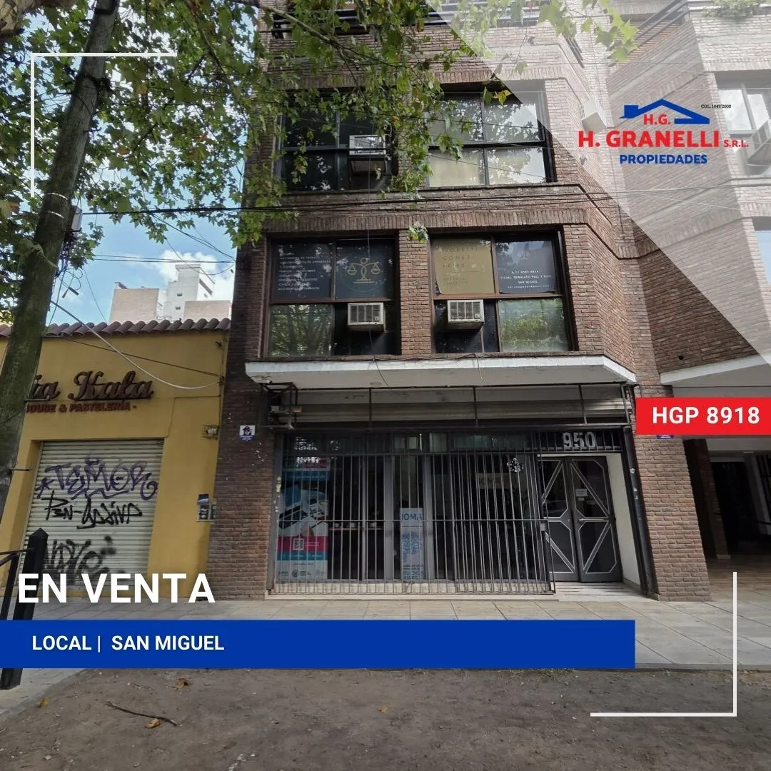 Local Comercial en Concejal Tribula 900