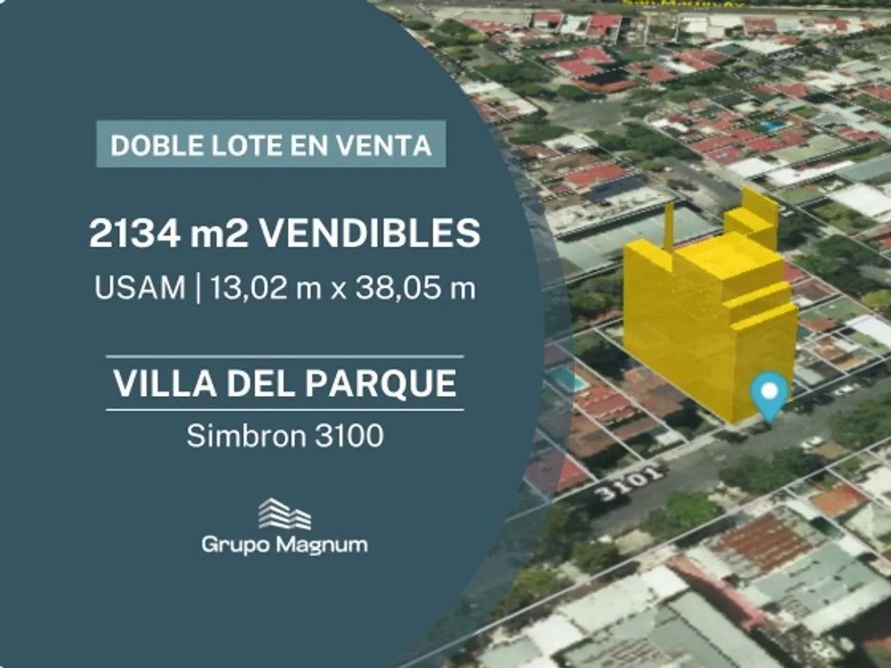 Lote en Simbron 3100