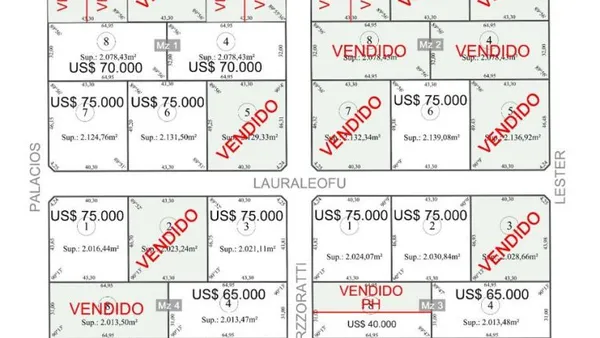 Lote en CHAPALEOFU
