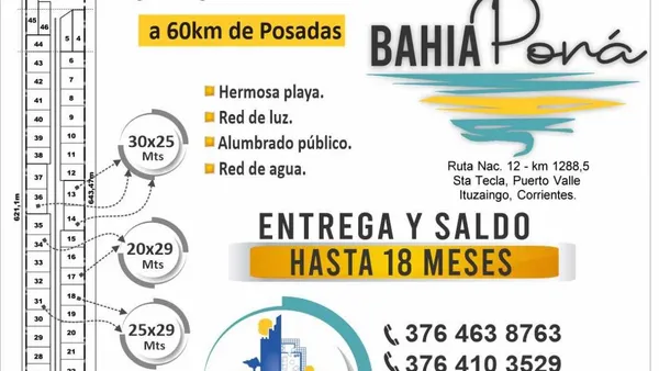Lote en Ruta 12 - Km 128