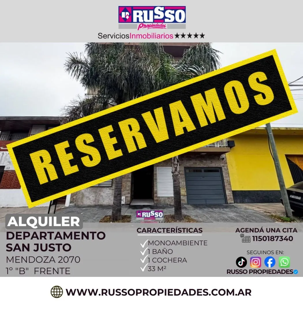 Departamento en MENDOZA 2000