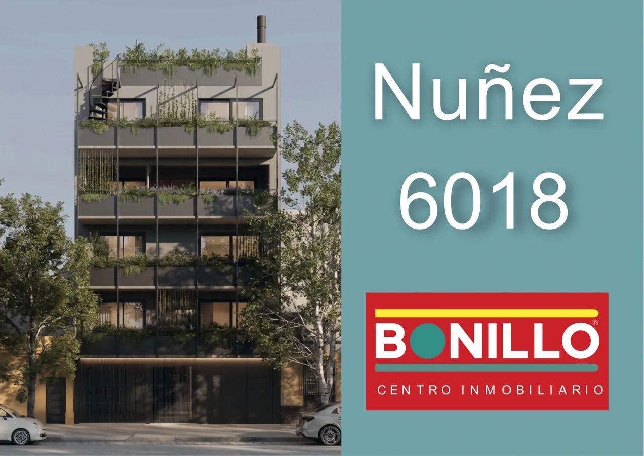 Departamento en Nuñez 6000