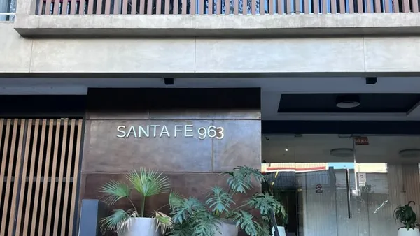 Departamento en Santa Fe 900