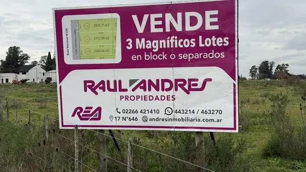 Lote en RUTA 226