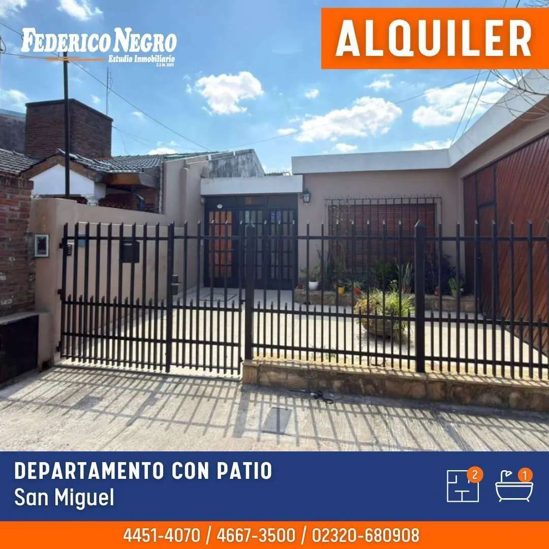 Departamento en San Luis 1300