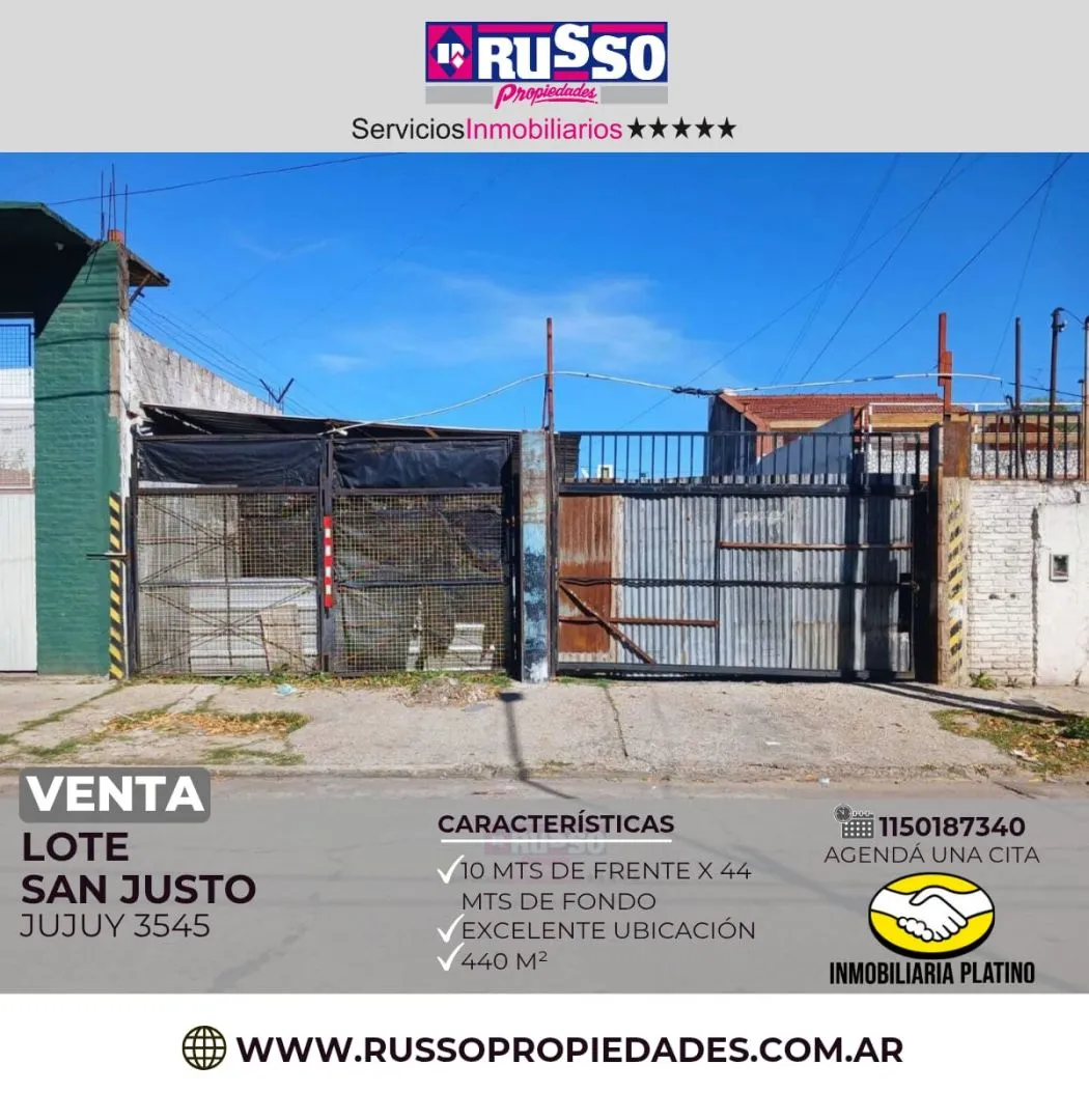 Lote en JUJUY 3500