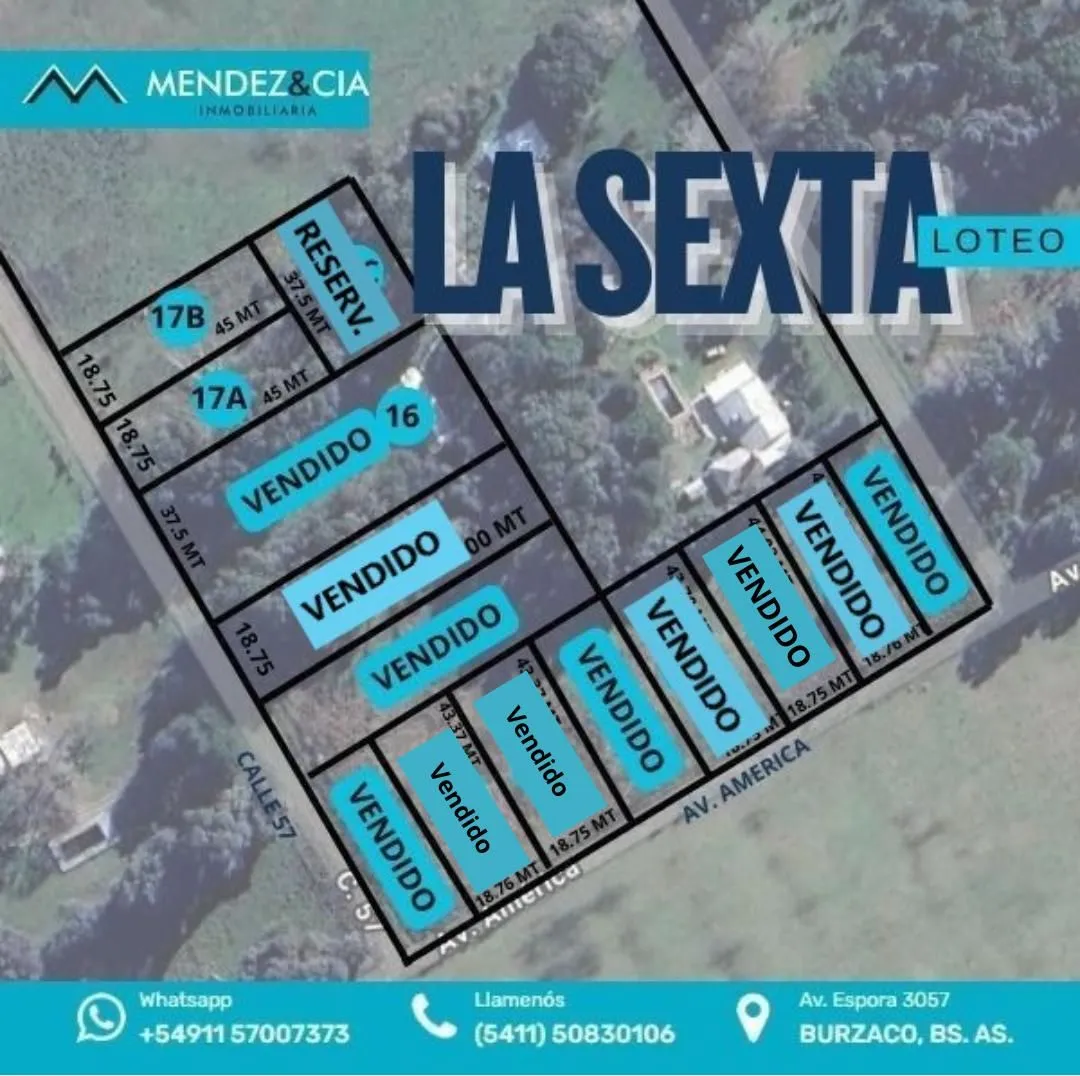Lote en AV AMERICA