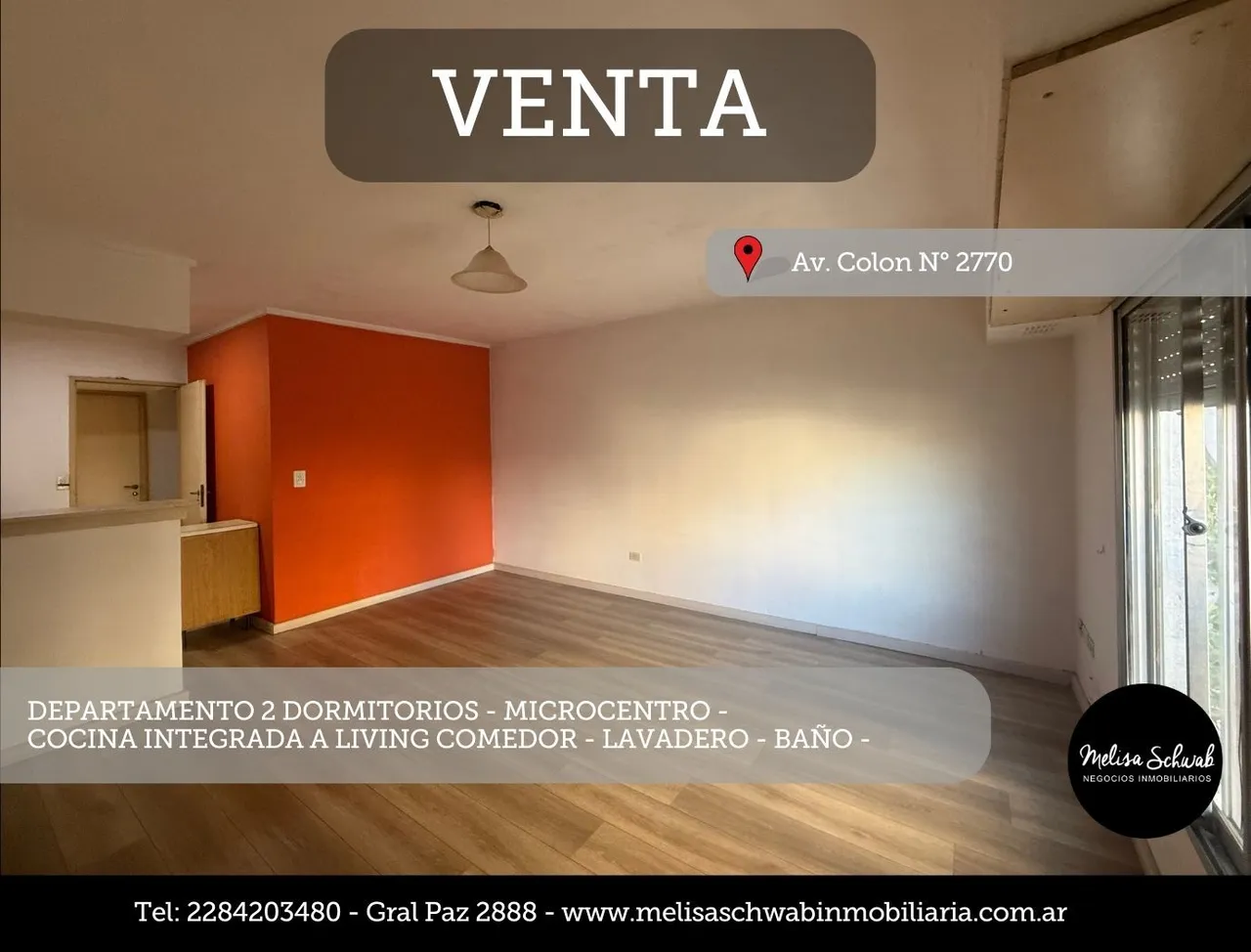 Departamento en Avenida Colon 2700