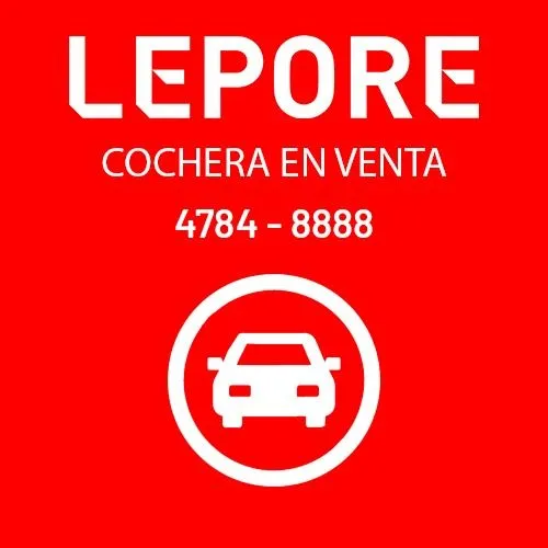 Cochera en O HIGGINS 1300