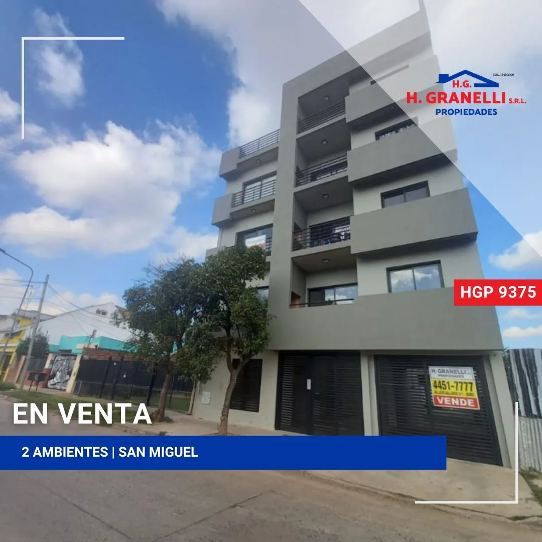 Departamento en Cesar H. Malnatt 1900