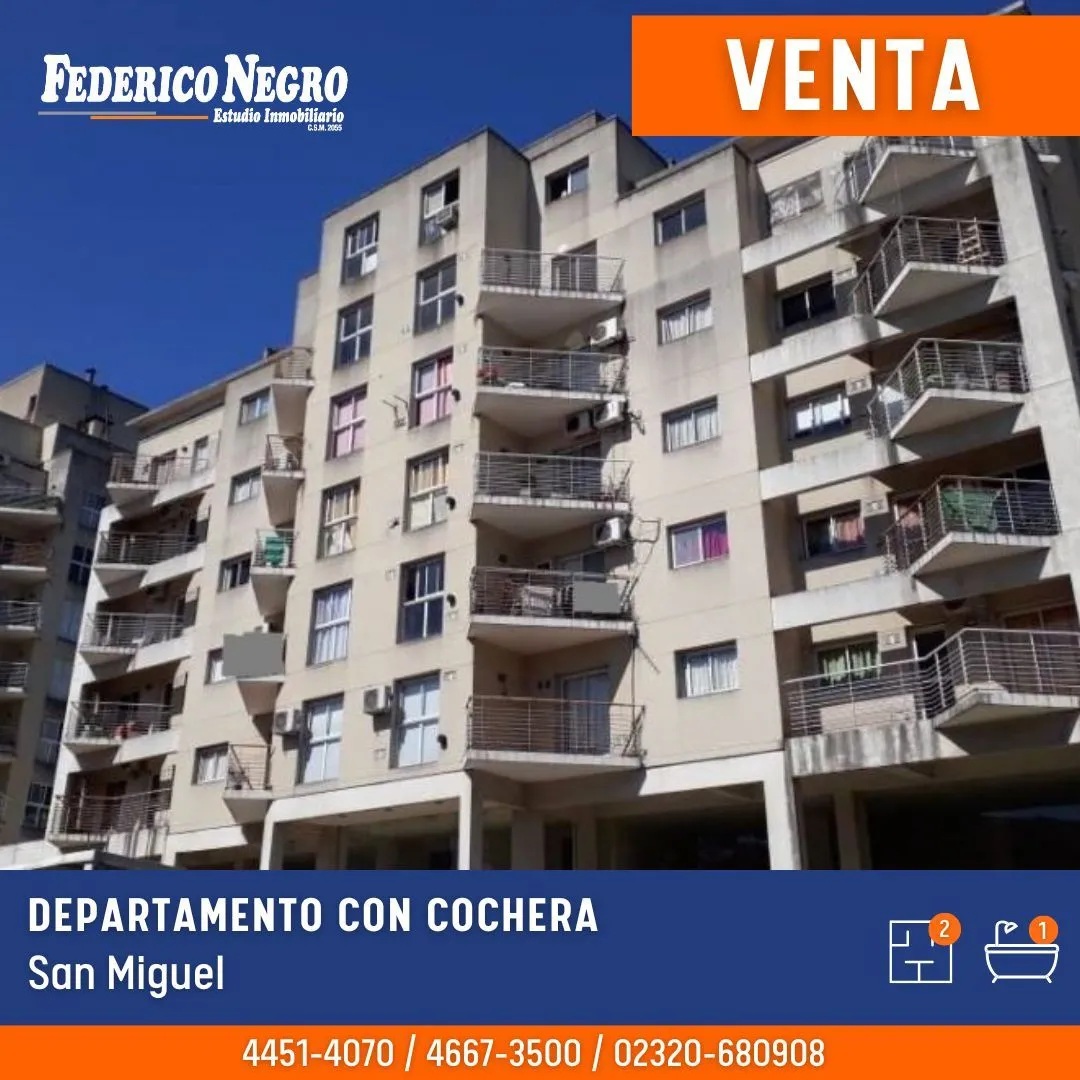 Departamento en Domingo Faustino 1000