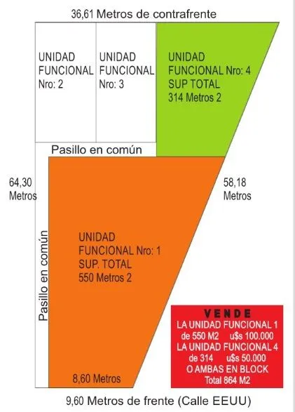 Lote en ESTADOS UNIDOS 3100