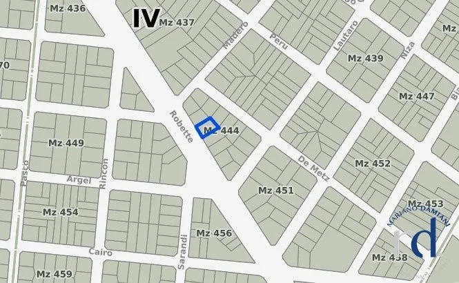 Lote en Av. Robette